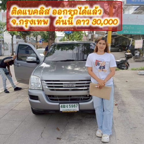 ส่งมอบรถ จ.กทม. ลูกค้า ติด
แบคลิส ออกรถได้ ใช้เงิน 30000 บ